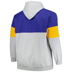Fanatics - Golden State Warriors Big & Tall Pullover Hoodie - Royal/Gold