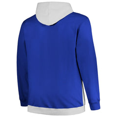 Fanatics - Philadelphia 76ers Big & Tall Primary Arctic Pullover Hoodie - Royal/Silver