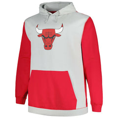 Fanatics - Chicago Bulls Big & Tall Primary Arctic Pullover Hoodie - Red/Silver