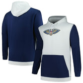 Fanatics - New Orleans Pelicans Big & Tall Primary Arctic Pullover Hoodie - Navy/Silver