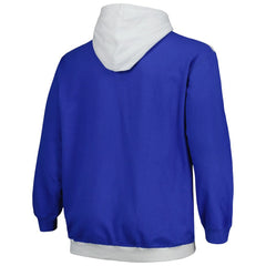 Fanatics - Golden State Warriors Big & Tall Primary Arctic Pullover Hoodie - Royal/Silver