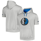 Fanatics - Dallas Mavericks Big & Tall Logo Pullover Hoodie - Silver