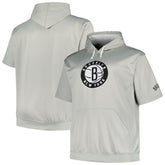 Fanatics - Brooklyn Nets Big & Tall Logo Pullover Hoodie - Silver