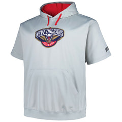Fanatics - New Orleans Pelicans Big & Tall Logo Pullover Hoodie - Silver