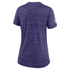 Baltimore Ravens Women's Sideline Velocity Dri-FIT T-Shirt Purple - Nike