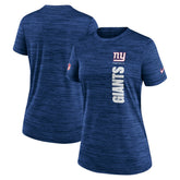 New York Giants Women's Sideline Velocity Dri-FIT T-Shirt Royal - Nike