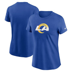 Los Angeles Rams Women's Primary Logo T-Shirt Royal - Nike