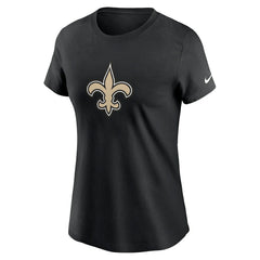 New Orleans Saints Women's Primary Logo T-Shirt Black - Nike