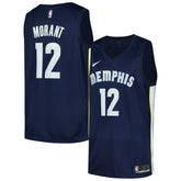 Nike - Ja Morant Memphis Grizzlies Swingman Player Jersey - Icon Edition - Navy