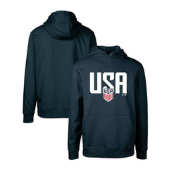 USMNT Levelwear Youth Podium Mascot Pullover Hoodie - Navy
