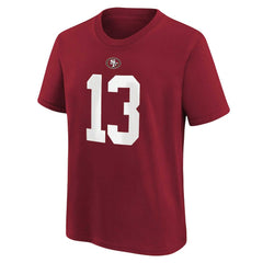 Brock Purdy San Francisco 49ers Preschool Player Name & Number T-Shirt Scarlet - Nike