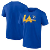 Los Angeles Rams Hometown Offensive Drive T-Shirt Royal - Fanatics