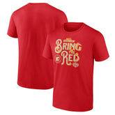 Calgary Flames - Fanatics 2023 NHL Heritage Classic Local T-Shirt – Red