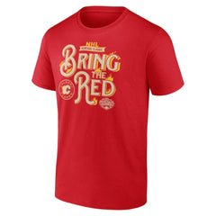 Calgary Flames - Fanatics 2023 NHL Heritage Classic Local T-Shirt – Red