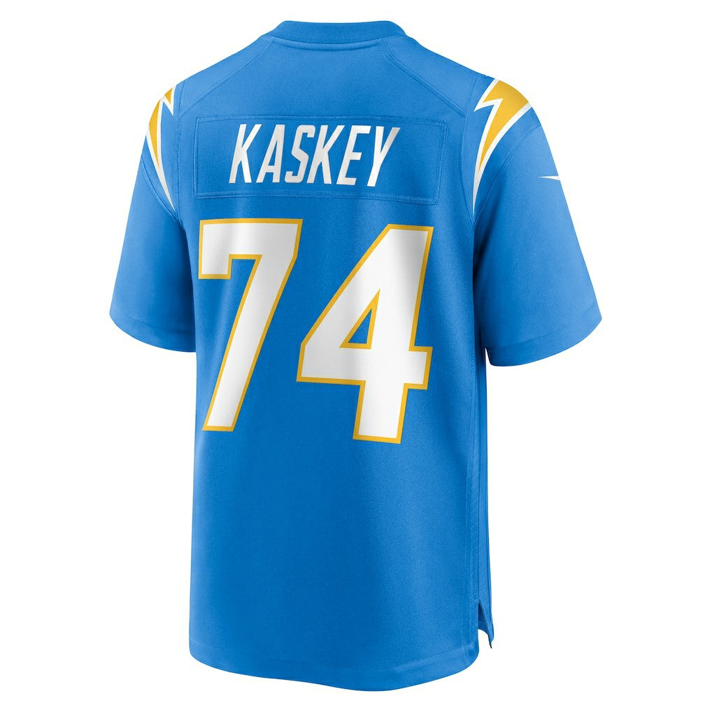 Matt Kaskey Los Angeles Chargers Team Game Jersey - Powder Blue | NFL Jerseys