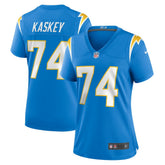 Matt Kaskey Los Angeles Chargers Women's Team Game Jersey Powder Blue - Nike