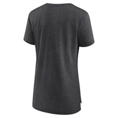 Jacksonville Jaguars Women's Our Pastime Tri-Blend T-Shirt Heather Charcoal - Fanatics