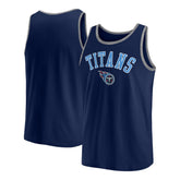 Tennessee Titans Bet Tank Top Navy - Fanatics