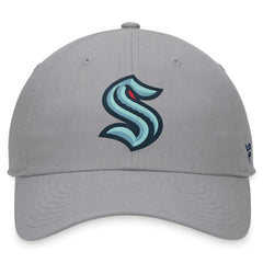 Seattle Kraken Fanatics Extra Time Adjustable Hat Gray