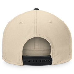 Chicago Blackhawks Fanatics Goalaso Snapback Hat Cream/Black