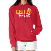 Kansas City Chiefs G-III 4Her by Carl Banks Women's Graphic Fleece Pullover Hoodie Red - NFL