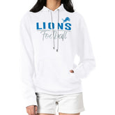 Detroit Lions G-III 4Her by Carl Banks Women's Graphic Fleece Pullover Hoodie White - NFL