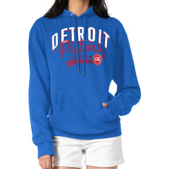 NBA - Detroit Pistons G-III 4Her by Carl Banks Women's Filigree Logo Pullover Hoodie - Blue