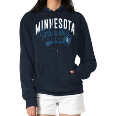NBA - Minnesota Timberwolves G-III 4Her by Carl Banks Women's Filigree Logo Pullover Hoodie - Navy