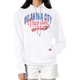 NBA - Oklahoma City Thunder G-III 4Her by Carl Banks Women's Filigree Logo Pullover Hoodie - White