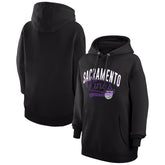 NBA - Sacramento Kings G-III 4Her by Carl Banks Women's Filigree Logo Pullover Hoodie - Black