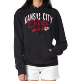 Kansas City Chiefs G-III 4Her by Carl Banks Women's Filigree Logo Pullover Hoodie – Black - NFL