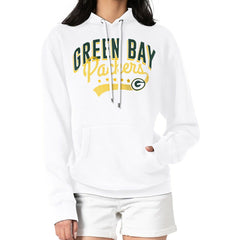 Green Bay Packers G-III 4Her by Carl Banks Women's Filigree Logo Pullover Hoodie – White - NFL