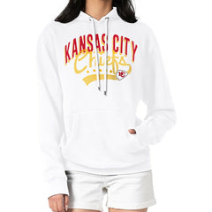 Kansas City Chiefs G-III 4Her by Carl Banks Women's Filigree Logo Pullover Hoodie – White - NFL