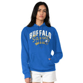 Buffalo Sabres - G-III 4Her by Carl Banks Women's Filigree Logo Pullover Hoodie – Royal