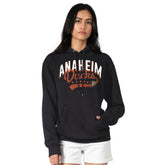 Anaheim Ducks - G-III 4Her by Carl Banks Women's Filigree Logo Pullover Hoodie – Black