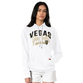Vegas Golden Knights G-III 4Her by Carl Banks Women's Filigree Logo Pullover Hoodie – White