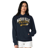 Nashville Predators - G-III 4Her by Carl Banks Women's Filigree Logo Pullover Hoodie – Navy