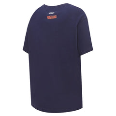 NBA - New Orleans Pelicans Pro Standard Women's Script Boyfriend T-Shirt - Navy