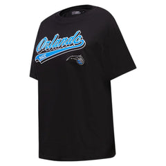 NBA - Orlando Magic Pro Standard Women's Script Boyfriend T-Shirt - Black