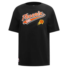 NBA - Phoenix Suns Pro Standard Women's Script Boyfriend T-Shirt - Black