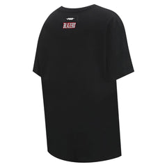 NBA - Sacramento Kings Pro Standard Women's Script Boyfriend T-Shirt - Black