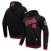 NBA - Toronto Raptors Pro Standard Script Tail Pullover Hoodie - Black