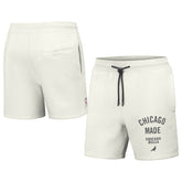 NBA - Chicago Bulls NBA x Staple Heavyweight Fleece Shorts - Cream