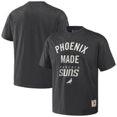 NBA - Phoenix Suns NBA x Staple Heavyweight Oversized T-Shirt - Anthracite