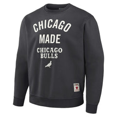 NBA - Chicago Bulls NBA x Staple Plush Pullover Sweatshirt - Anthracite