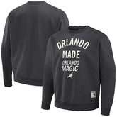 NBA - Orlando Magic NBA x Staple Plush Pullover Sweatshirt - Anthracite