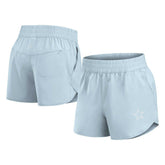 Dallas Cowboys Women's Front Office Woven Shorts Gray - Fanatics