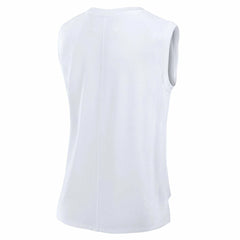 Dallas Cowboys Women's Studio Gym Tank Top White - Fanatics