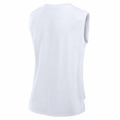 New York Jets Women's Studio Gym Tank Top White - Fanatics