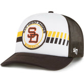 San Diego Padres '47 Cooperstown Collection Wax Pack Express Trucker Adjustable Hat Sale